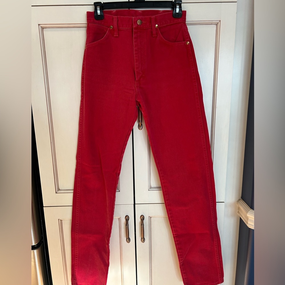 Wrangler vintage jeans red size 7/36